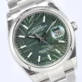 ロレックスコピー腕時計激安 デイトジャスト 36mm グリーンパーム 126200-1 (2)
