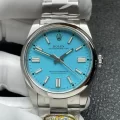 2023ロレックスコピー オイスターパーペチュアル 41mm ターコイズブルー3230搭載！CLEAN製 M124300-0006 (1)
