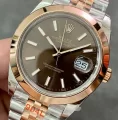 2023最完璧ハイグレード デイトジャスト 41mm ロレックスM126301-0002 チョコレート (2)