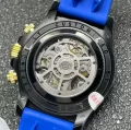 BLAKEN改装ロレックススーパーコピー時計 コスモグラフ デイトナ40mm スケルトンダイヤル ブルー M001730 (4)