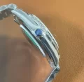 ロレックススーパーコピー時計41mm デイデイトII シルバー ベゼルダイヤ 218349A-1 (3)