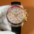 ロレックススーパーコピー時計 コスモグラフ デイト40mm レインボー ダイヤ ブレスダイヤモンド 116595RBOW (1)