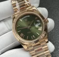 スイスムーブメントロレックスM228235-0025 デイデイト 40mm オリーブグリーンローマ Cal.3255 (2)