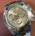 優良配送 最高級Rolexデイトナコピー 116503-2023シャンパン Cal.4130 (2)