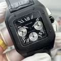 カルティエスーパーコピーサントスシリーズ男性腕時計愛好家 W2020005-1 (2)