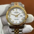 ロレックススーパーコピー時計 デイトジャスト 41mm ホワイトローマ 126333-2 (1)