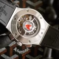 最完璧ウブロコピー クラシックフュージョン 45mm チタニウム グリーン 521.NX.8970.LR (5)