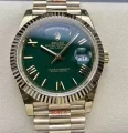 人気ロレックススーパーコピーデイデイト 40mm グリーン文字盤 2836ムーブメント搭載！ 228238 (1)