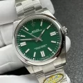 【CLEAN製】ロレックススーパーコピー時計n級 オイスターパーペチュアル 41mm グリーン 124300-1 (2)