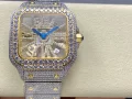 カルティエサントススーパーコピー高級品魅力時計ベゼルモデル 178462 (5)