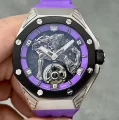 (AP製造工場)豪華さとオーデマピゲコピーロイヤルオーク紫時計新作入荷 26620IO.OO.D077CA.01 (1)