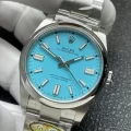2023ロレックスコピー オイスターパーペチュアル 41mm ターコイズブルー3230搭載！CLEAN製 M124300-0006 (2)