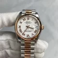 n級ROLEXコピーシリーズ デイトジャスト 31mm シルバーホワイト M278241-0002 (1)
