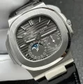 【 PPF製】最強のパテックフィリップコピーノーチラス5712G-0011 グレー40mm機能面で完璧な復刻 (2)