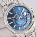 新品ロレックスコピー スカイドゥエラー 42mm ブルー 9001ムーブメントを搭載 M326934-0003 (2)