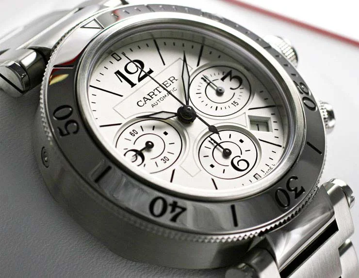 ブランド CARTIERカルティエ 時計コピー パシャシータイマークロノ W31089M7