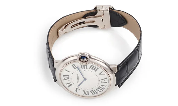 カルティエ コピー時計 エクストラフラットバロン ブルー46mm W6920055