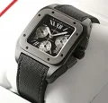 ブランド カルティエ サントス100 カーボン W2020005 コピー 腕時計 (1)