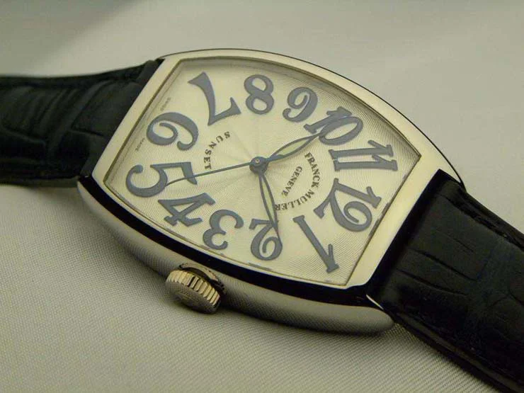 FRANCK MULLER フランクミュラー 時計 偽物 トノウカーベックス サンセット プラチナ 5850SCSUN
