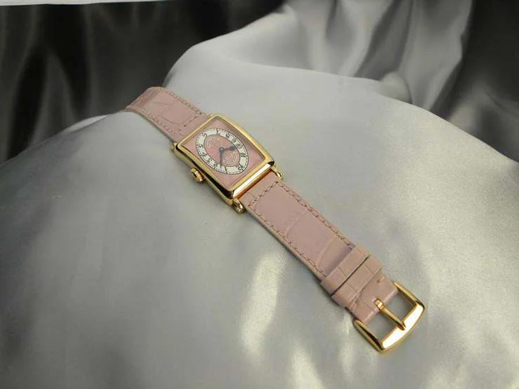 腕時計 コピー FRANCK MULLER フランクミュラー 激安 ロングアイランド クロノメトロ パステルピンク 902QZCMETRO