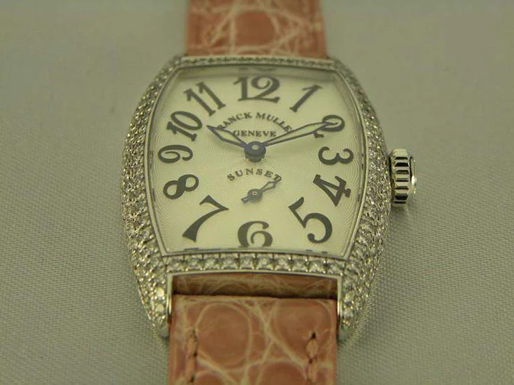 FRANCK MULLER フランクミュラー 時計 偽物 トノウカーベックス サンセットレディース ダイヤモンド 1750S6DSUN