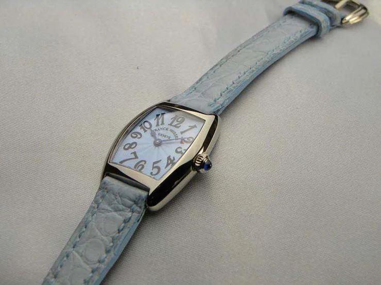 FRANCK MULLER フランクミュラー 時計 偽物 トノウカーベックス インターミディエ パステルブルー2251QZ