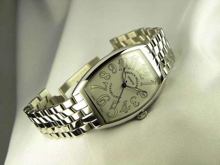 FRANCK MULLER フランクミュラー スーパーコピー時計 カサブランカ ホワイト 6850CASA