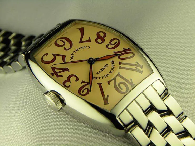 FRANCK MULLER フランクミュラー 偽物時計 カサブランカ サハラ サーモンピンク 5850SAHA