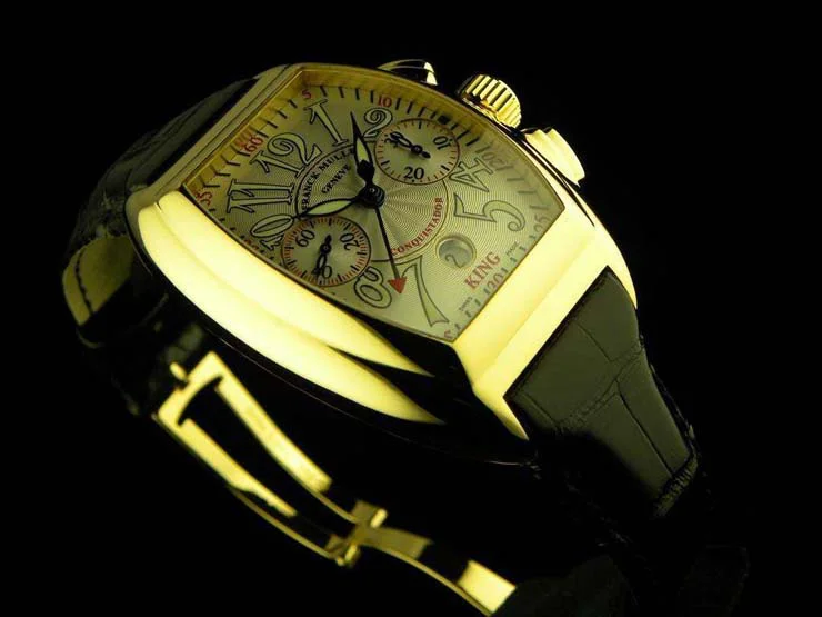 FRANCK MULLER フランクミュラー スーパーコピー時計 コンキスタドール キング クロノグラフ(Dバックル付き)8005CCKING