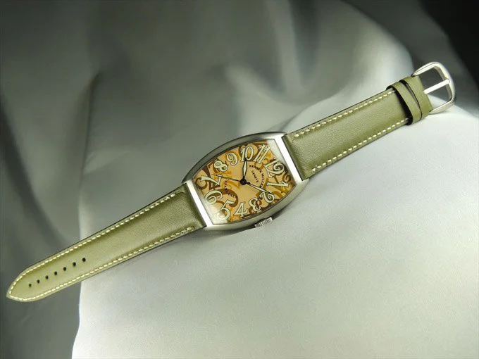 フランク・ミュラー コピー 時計 カサブランカ カモフラージュ ベージュ 5850CBRCAMOU AC Beige