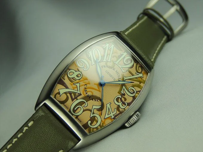 フランク・ミュラー コピー 時計 カサブランカ カモフラージュ ベージュ 5850CBRCAMOU AC Beige