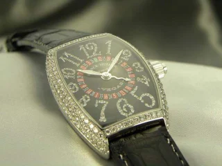 5850VEGASDCDJ フランクミュラー ヴェガスジョーカー フルダイヤモンド 時計 コピー