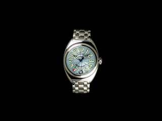 フランクミュラー トランスアメリカ レディース オートクォーツ 2000L OAC Pastel Blue スーパーコピー 時計