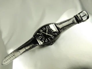 フランクミュラー クロコ　鏡面 8880SCBLKCRO AC Black スーパーコピー 時計