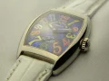  フランクミュラー トノウカーベックス レディース カラードリーム ブルー 1750S6COLDREAMS 時計 (4)