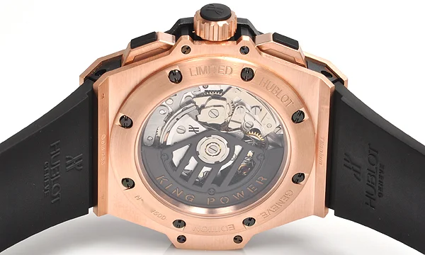 (HUBLOT)ウブロ コピー時計 キングパワー パワーリザーブ ゴールド 709.OM.1780.RX