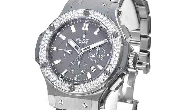 (HUBLOT)ウブロ コピー時計 ビッグバン アールグレイダイヤモンド 301.ST.5020.ST.1104