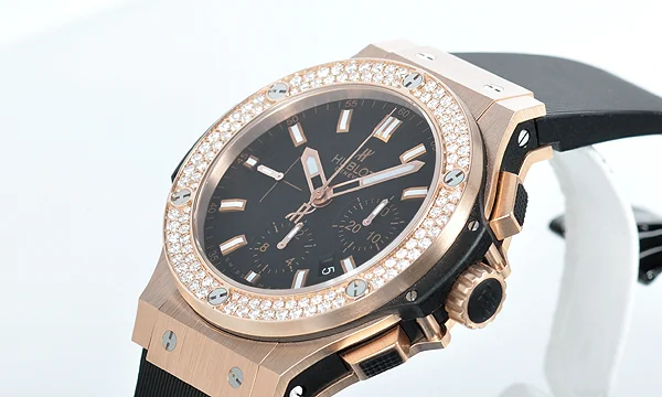 (HUBLOT)ウブロ コピー時計 ビッグバン エボリューション ゴールドダイヤモンド 301.PX.1180.RX.1104