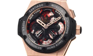 ウブロ キングパワー ウニコ ＧＭＴ キングゴールドセラミック 771.OM.1170.RX スーパーコピー 時計