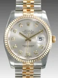 ROLEX デイトジャスト シルバー116233G 時計 コピー (1)