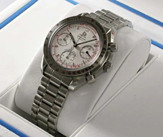 ブランド オメガ 通販 スピースピード オートマティック 3538-30 コピー 腕時計