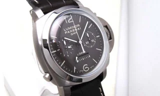 パネライ ルミノールスーパー 1950 8デイズクロノ モノプルサンテGMT PAM00311 スーパーコピー 時計