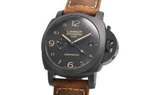 パネライ ルミノールスーパー スーパーコピー 時計 1950 3デイズ GMT オートマチック チェラミカ PAM00441