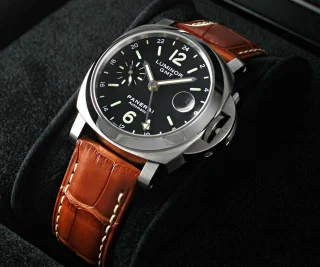 パネライ ルミノールスーパー GMT ダイアル ブラウンPAM00244 スーパーコピー 時計