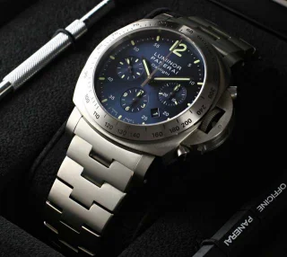 パネライ ルミノールスーパー 1950 3デイズGMTパワーリザーブ PAM00321 スーパーコピー 時計