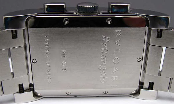 ブルガリ時計コピー Bvlgari 腕時計激安 レッタンゴロクロノ 新品メンズ RTC49BSSD
