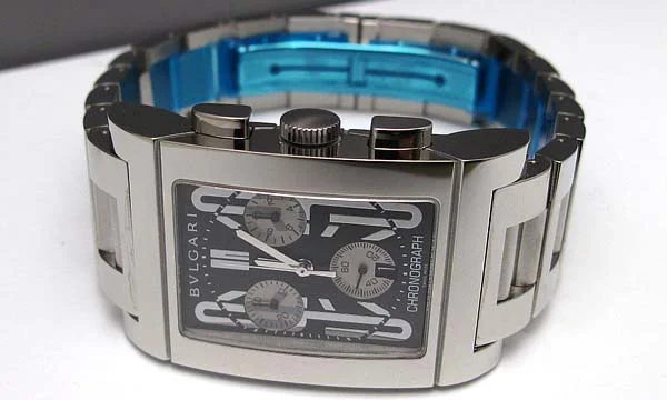 ブルガリ時計コピー Bvlgari 腕時計激安 レッタンゴロクロノ 新品メンズ RTC49BSSD