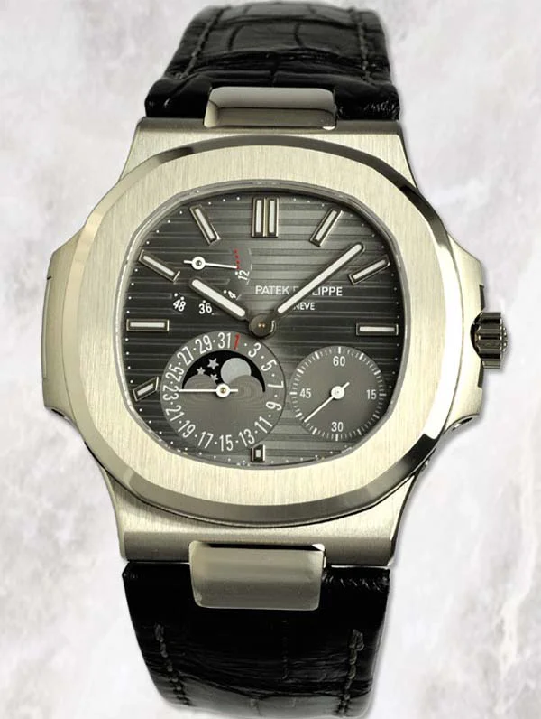 パテックフィリップ 腕時計コピー Patek Philippeノーチラス パワーリザーブ ムーンフェイズ 5712G